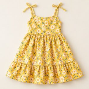 Yellow Floral Sundress